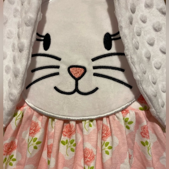 Abby & Evie Bunny Dress Pink Floral NWT Size 3 - Picture 2 of 6